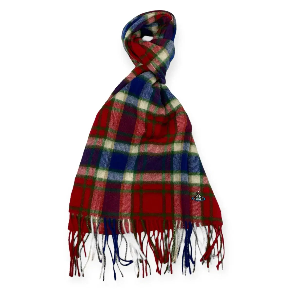 Vivienne Westwood Orb Cashmere Muffler VIVIENNE WESTWOOD large orb